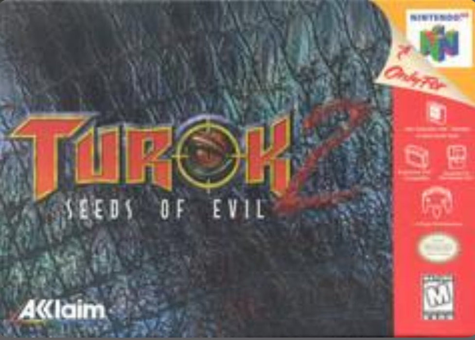 Turok 2 Seeds Of Evil - Cart Only - Nintendo 64