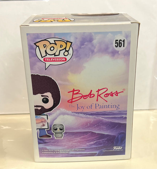 Bob Ross: Bob Ross And Hoot #561 (Chase) - With Box - Funko Pop