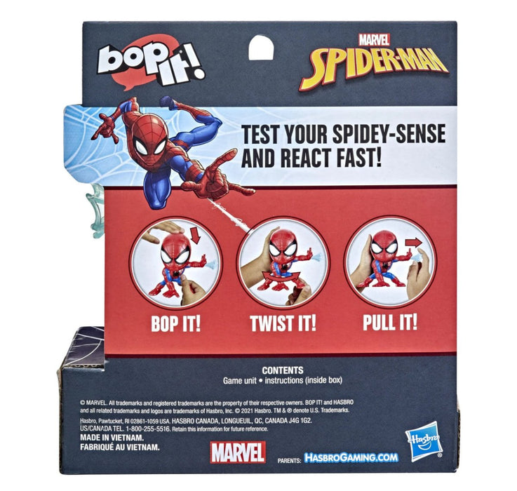 Marvel Spider-Man Bop It! - New - Toys