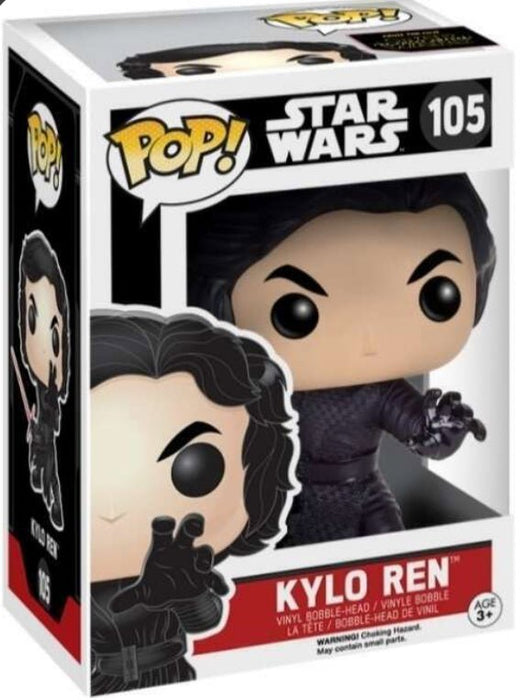 Star Wars: Kylo Ren #105 - With Box - Funko Pop