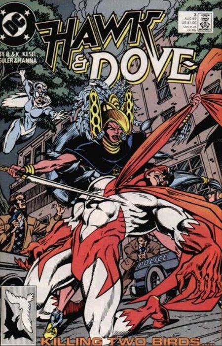 Hawk and Dove #3 Direct Edition (1989)