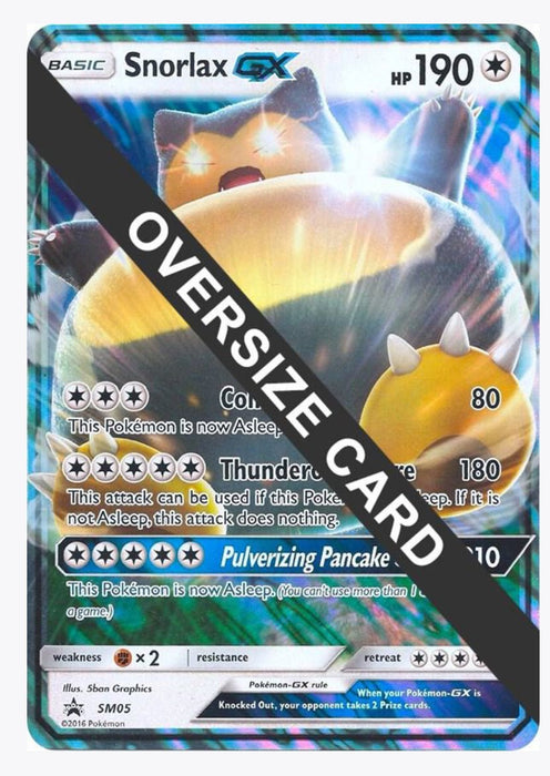 Snorlax GX - SM05 - Jumbo Cards (PR)