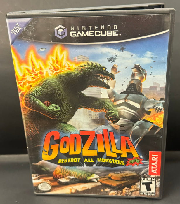 Godzilla Destroy All Monsters Melee - Complete In Box - Nintendo Gamecube