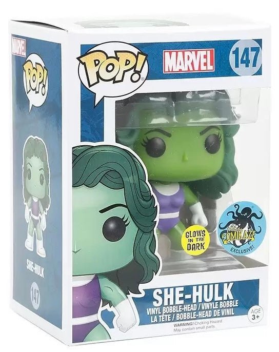 Marvel: She-Hulk (Glows In The Dark) (Comikaze Exclusive) #147 - With Box - Funko Pop