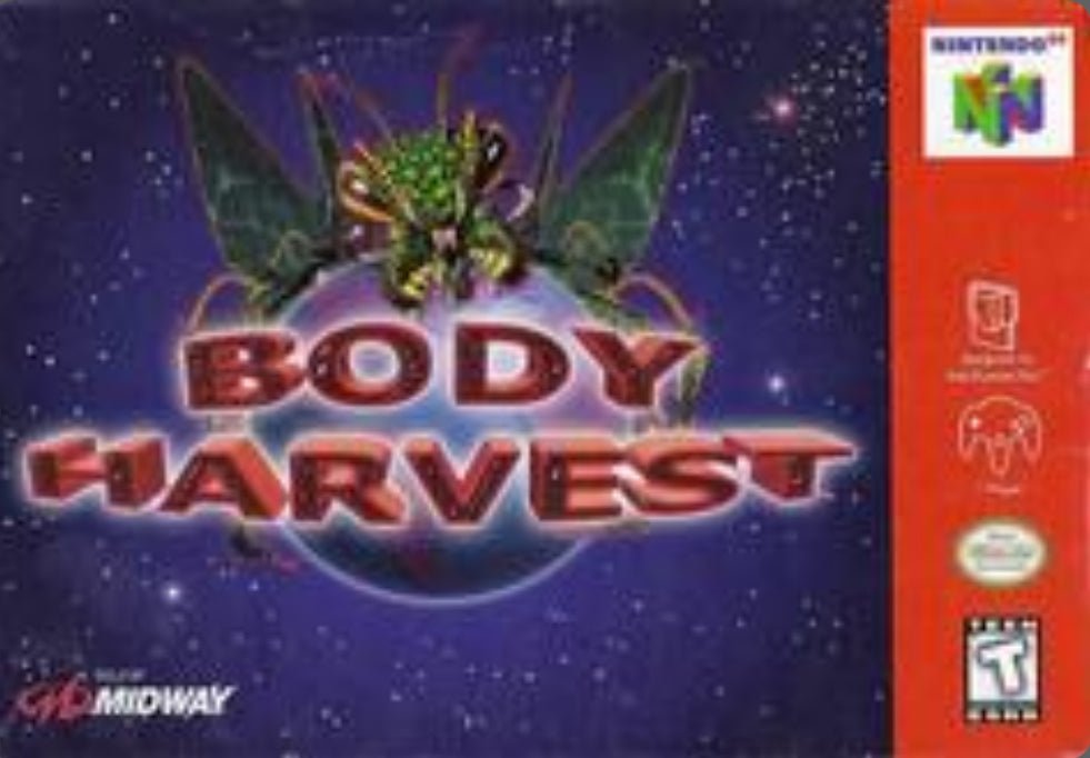 Body Harvest - Cart Only - Nintendo 64