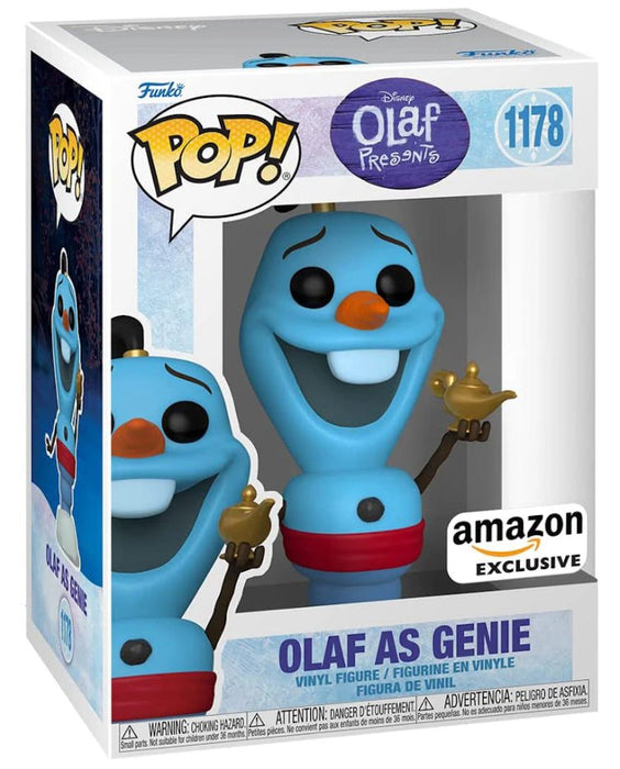 Disney Olaf Presents: Olaf As Genie #1178 (Amazon Exclusive) - In Box - Funko Pop