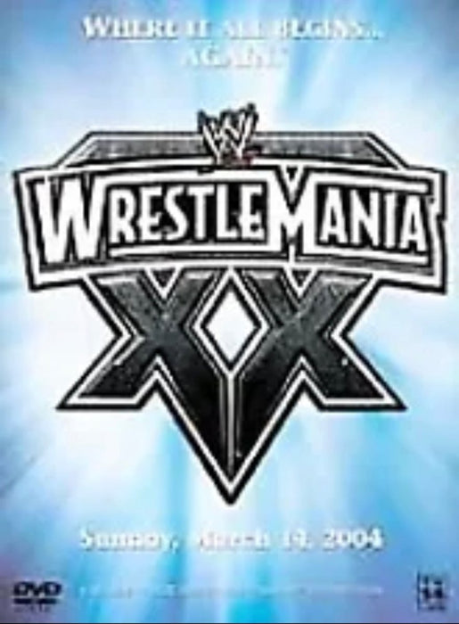 WWE Wrestlemania XX 20 (2005 3-Disc) - Used