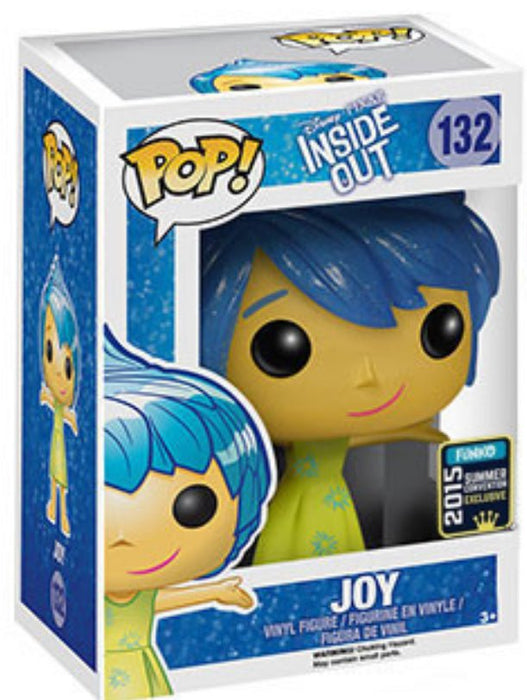 Disney Inside Out: Joy #132 (2015 Summer Convention Exclusive) - In Box - Funko Pop