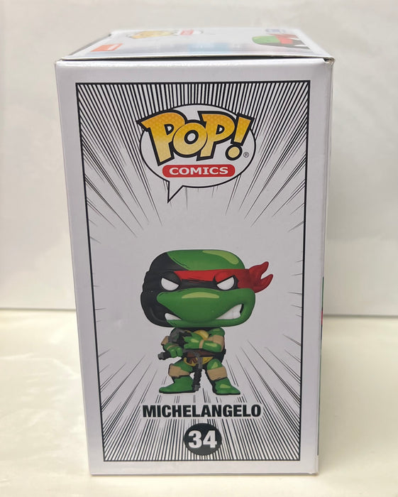 Teenage Mutant Ninja Turtles: Michelangelo #34 (B + W Chase) (PX Previews Exclusive) - With Box - Funko Pop