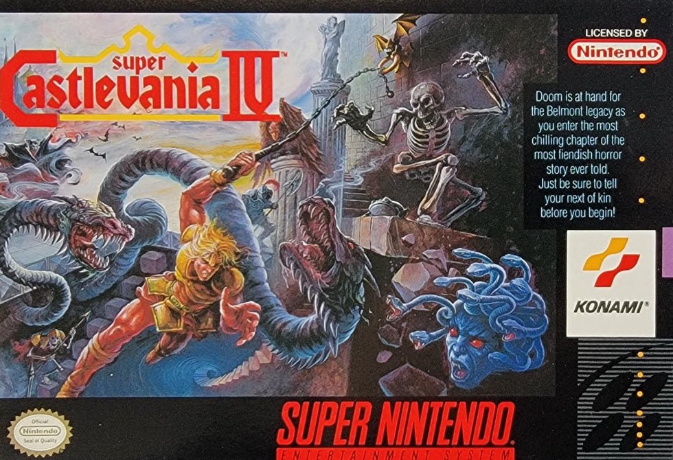 Castlevania IV - Cart Only - Super Nintendo