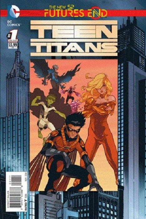 Teen Titans: Futures End 3D Cover (2014)