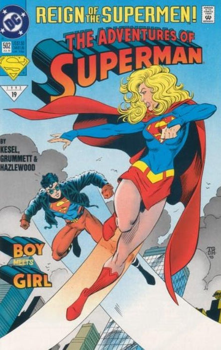 Adventures of Superman #502 Direct Edition (1993)