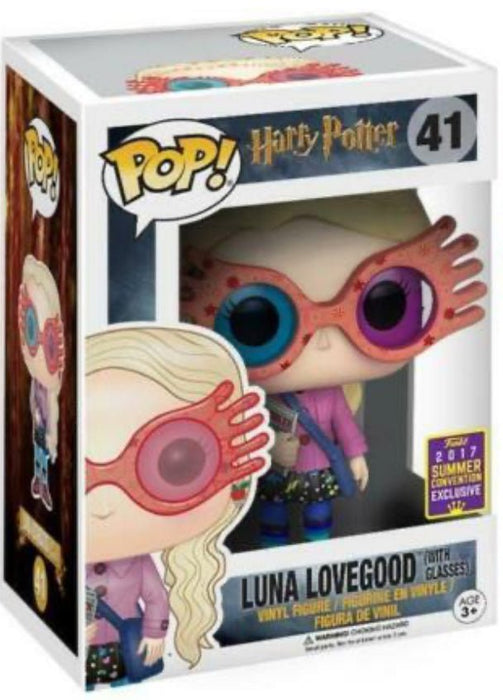 Harry Potter: Luna Lovegood #41 (2017 Summer Convention Exclusive) - With Box - Funko Pop