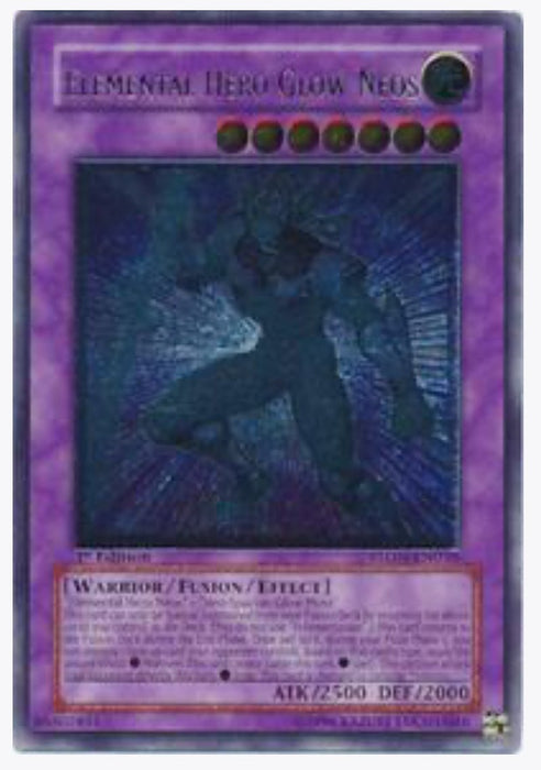 Elemental Hero Glow Neos (UTR) - 1ST Edition - Strike of Neos (STON) - Near Mint