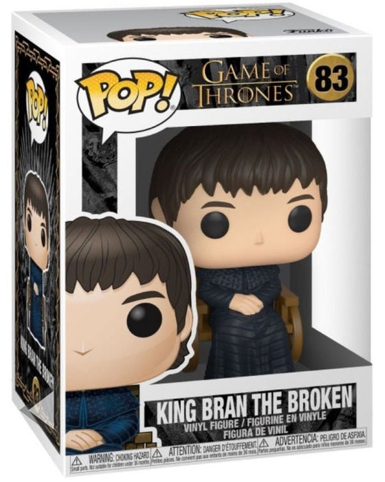 Game Of Thrones: King Bran The Broken #83 - With Box - Funko Pop