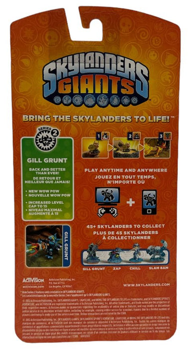 Giants: Gill Grunt Green Metallic - New - Skylanders