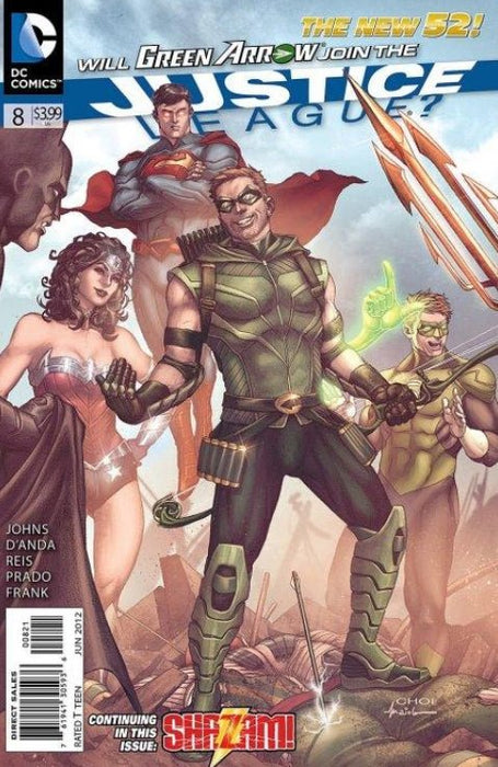 Justice League #8 Variant Cover (2012)