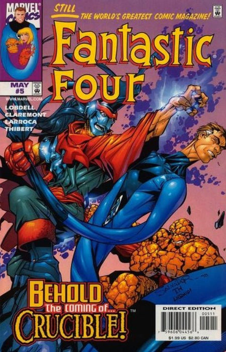 Fantastic Four #5 Direct Edition (1998)