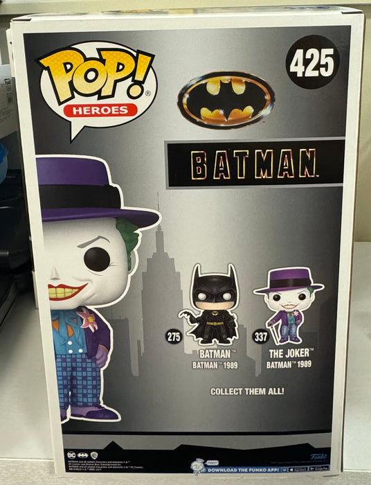 Batman: The Joker Batman 1989 #425 (Jumbo) (GameStop Exclusive) - With Box - Funko Pop