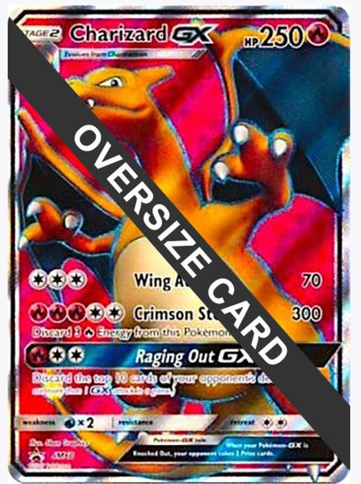 Charizard GX - SM60 (SM Black Star Promos) - Jumbo Cards (PR) - Moderately Played