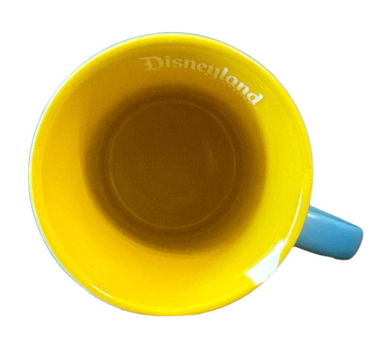 Disneyland Resort Donald Duck Blue on Blue Large Mug Yellow 14 oz- Pre-Owned - Homegoods