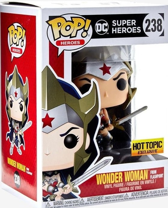 DC Super Heroes: Wonder Woman From Flashpoint #238 - With Box - Funko Pop