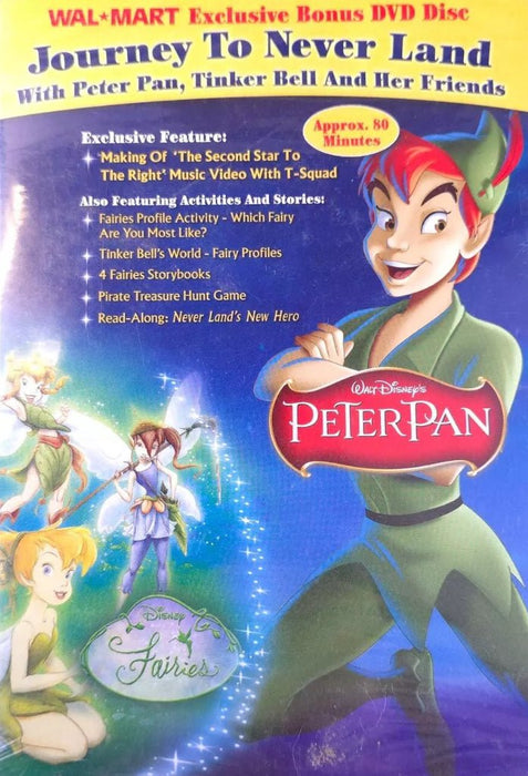 Journey to Never Land (Walmart Exclusive) (2007) - DVD