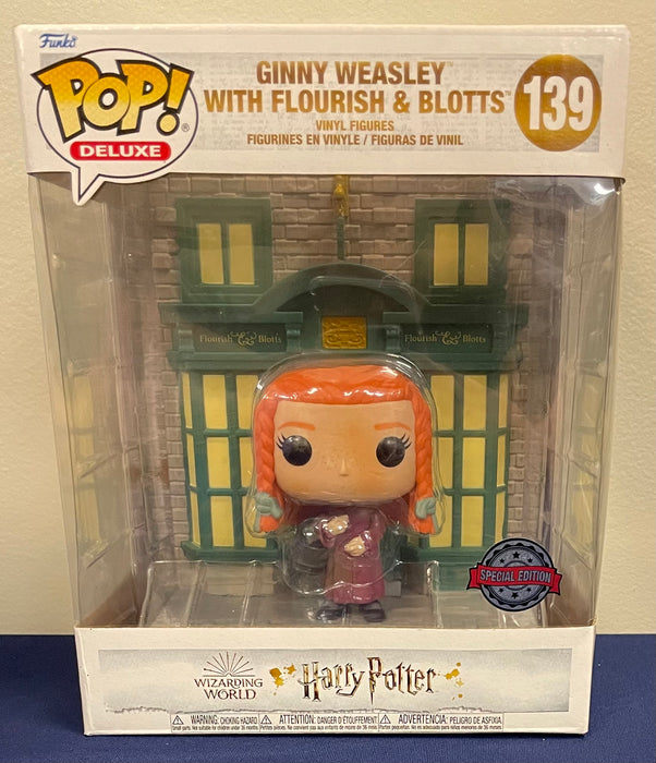 Harry Potter: Ginny Weasley With Flourish & Blotts #139 (Special Edition) - With Box - Funko Pop