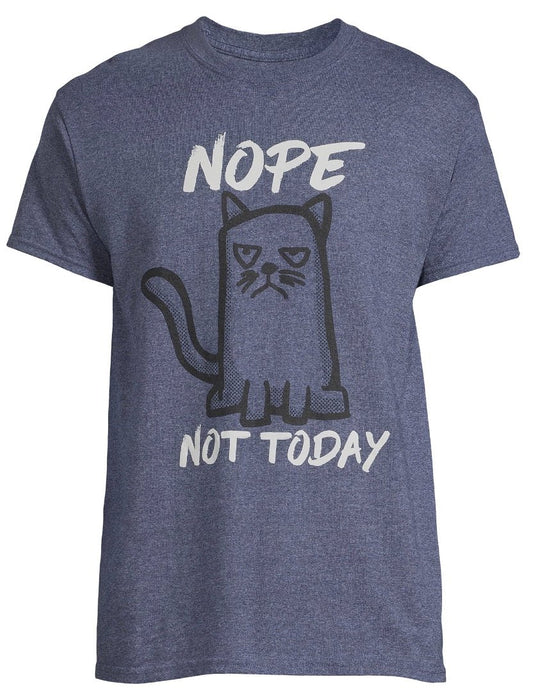 Nope Cat Graphic Tee - Short Sleeve