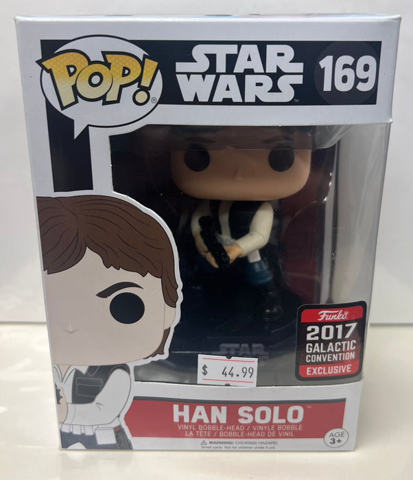 Star Wars: Han Solo (2017 Galactic Convention Exclusive) #169 - With Box - Funko Pop