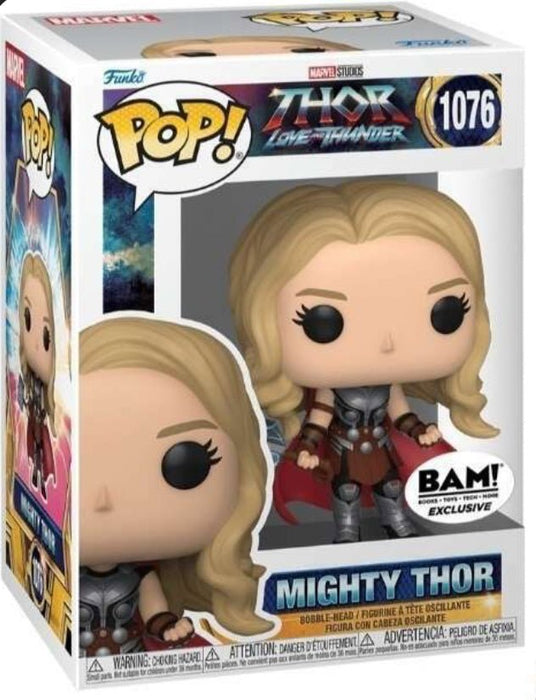 Marvel Thor Love And Thunder: Mighty Thor #1076 (BAM Exclusive) - In Box - Funko Pop