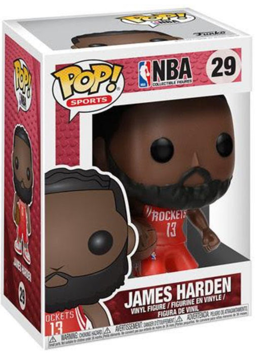 NBA Rockets: James Harden #29 (Pop Life) - With Box - Funko Pop