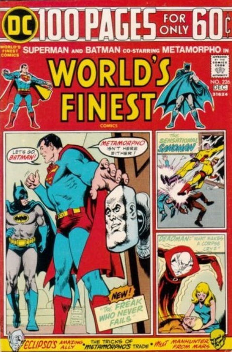 World's Finest Comics #226 (1974)