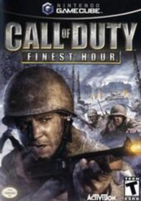 Call Of Duty Finest Hour - Complete In Box - Nintendo Gamecube