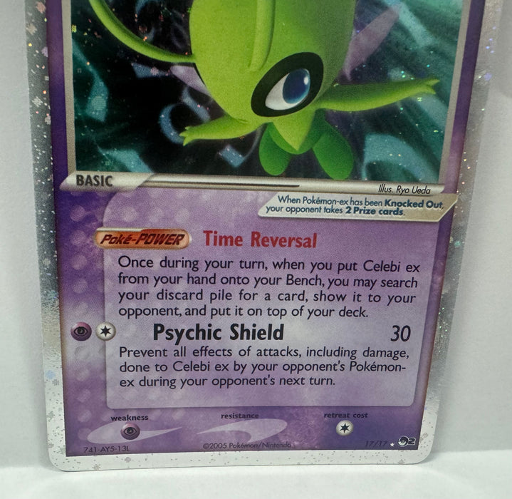 Celebi ex 17/17 (Holo) - POP Series 2 (POP) - Lightly Played