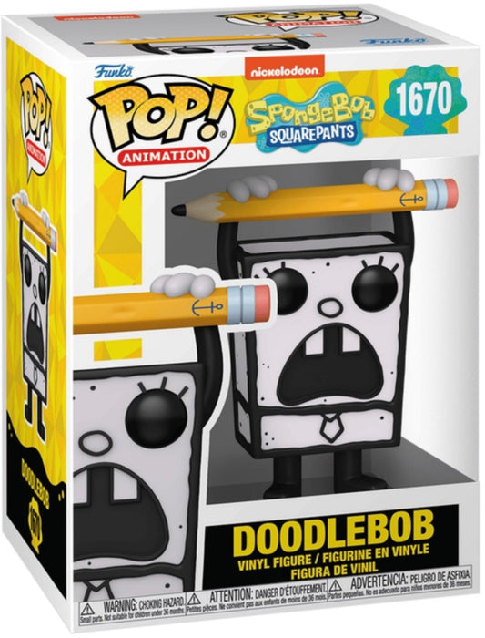 SpongeBob SquarePants: DoodleBob #1670 - With Box - Funko Pop