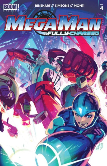 Mega Man: Fully Charged #4 Cover A (2020)