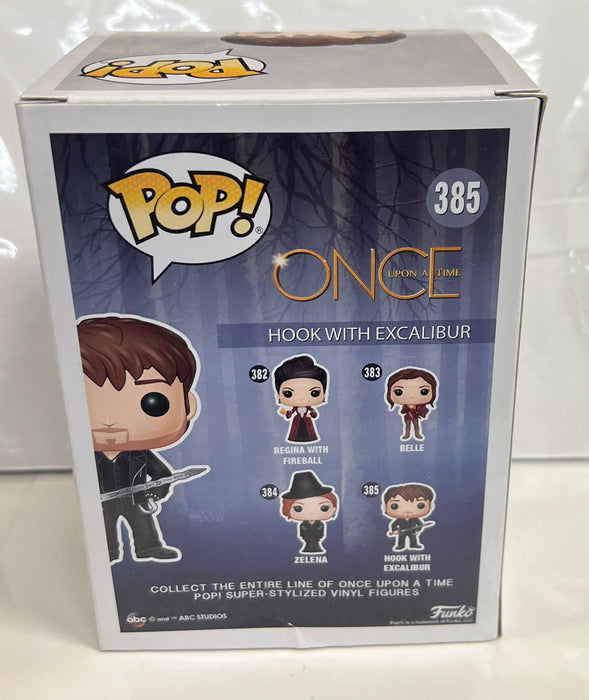 Once Upon A Time: Hook With Excalibur #385 - In Box - Funko Pop