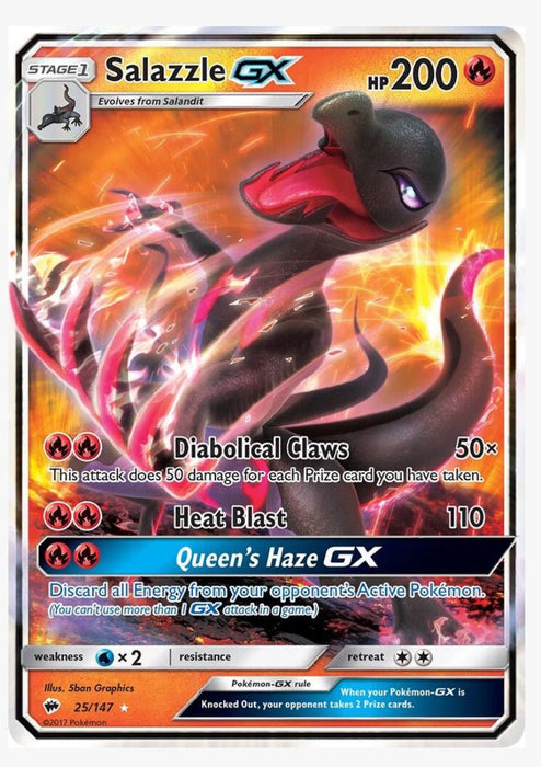 Salazzle GX - SM - Burning Shadows (SM03)