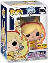 Star Vs The Forces Of Evil: Butterfly Mode Star(Hot Topic Exclusive) #505 - With Box - Funko Pop