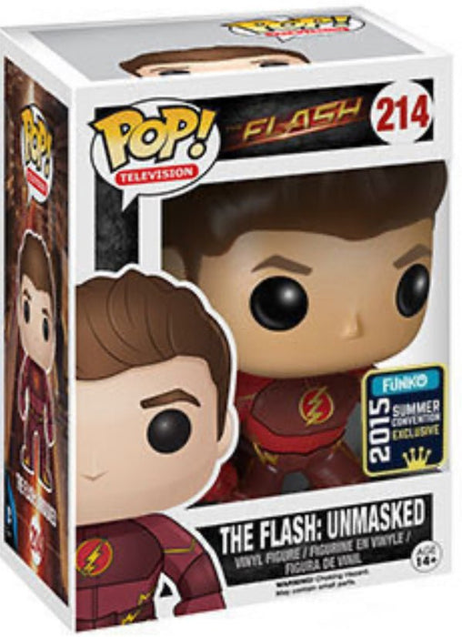 The Flash: The Flash Unmasked #214 (2015 Summer Convention Exclusive) - With Box - Funko Pop