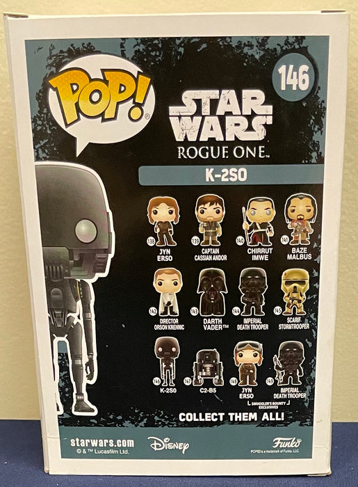 Star Wars: K-2SO #146 - With Box - Funko Pop