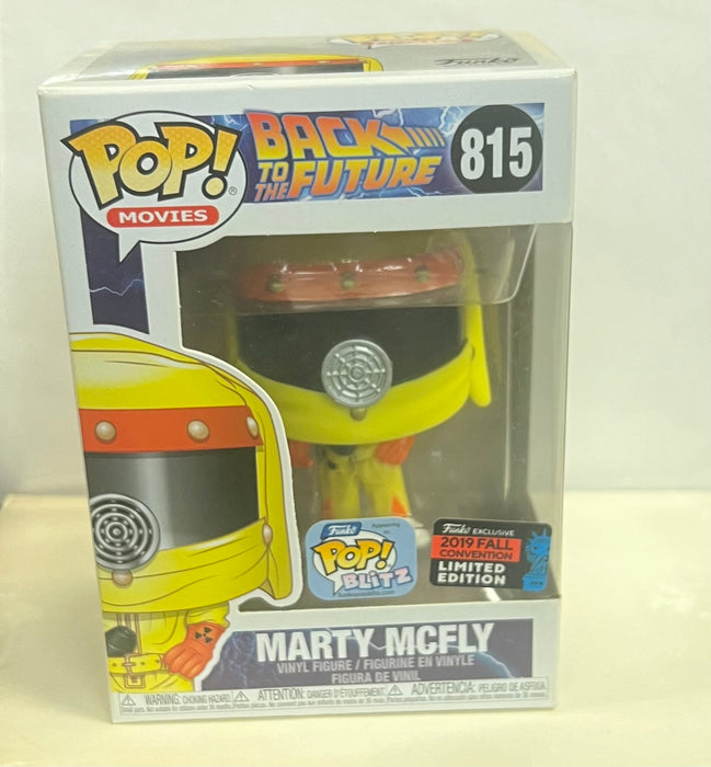 Back To The Future: Marty McFly #815 (Pop Blitz) (2019 Fall Convention Exclusive) - With Box - Funko Pop