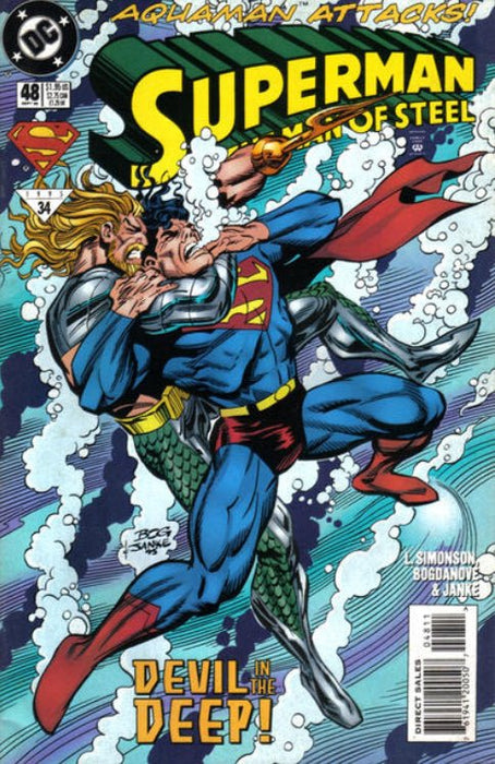 Superman: The Man of Steel #48 Direct Edition (1995)