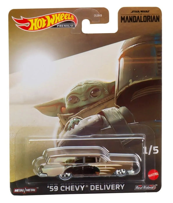 Hot Wheels: Star Wars The Mandalorian - 59 Chevy Delivery - New - Toys And Collectibles