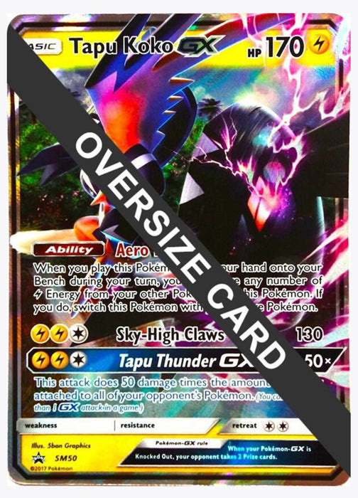 Tapu Koko GX - SM50 - Jumbo Cards (PR)