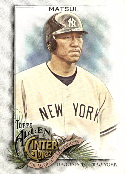 2022 Topps Allen & Ginter Hideki Matsui #141