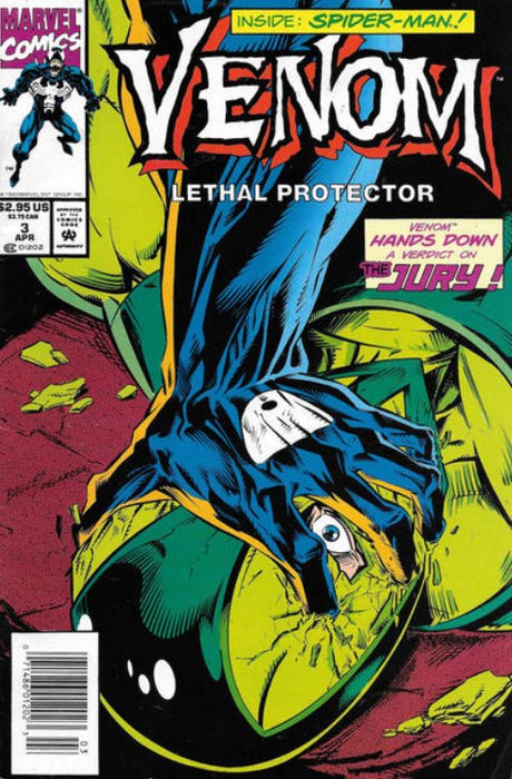 Venom: Lethal Protector #3 Newsstand Edition (1993)