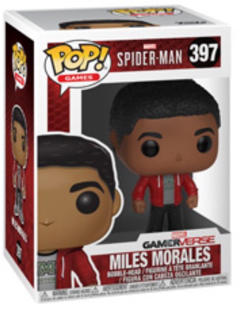 Marvel Spiderman: Miles Morales #397 - With Box - Funko Pop