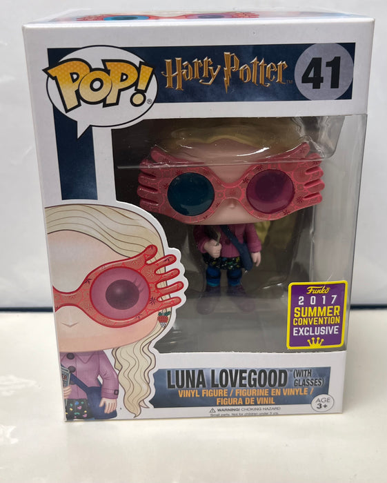 Harry Potter: Luna Lovegood #41 (2017 Summer Convention Exclusive) - With Box - Funko Pop